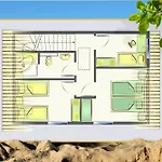 Tatil Evi Waldsiedlung Dhh Meerseensucht *